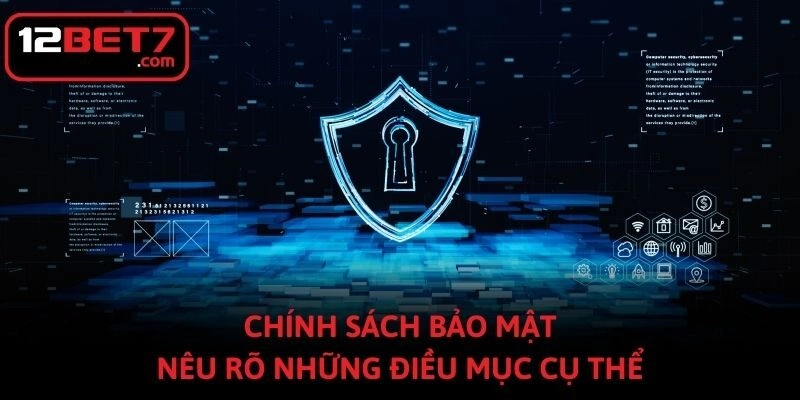 Chính sách bảo mật nêu rõ những điều mục cụ thể